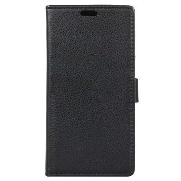 Motorola Moto Z Textured Wallet Case Black