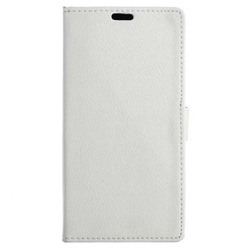 Motorola Moto Z Textured Wallet Case White