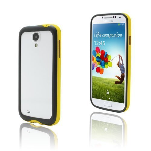 Neoback Samsung Galaxy S4 Suojakehys Keltainen