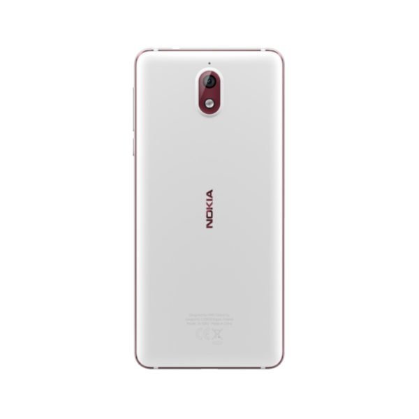 Nokia 3.1 2018 Takakansi Valkoinen