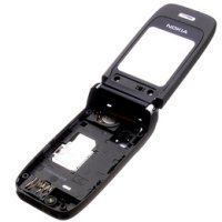 Nokia 6060 Middle Housing & Display Frame Black