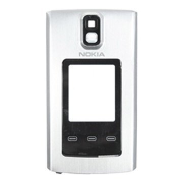 Nokia 6650 fold Front Cover Silver