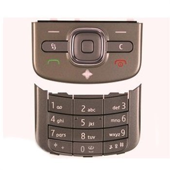 Nokia 6710 Navigator Keypad Set Latin Brown