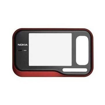 Nokia 6760 slide Front Cover Softtouch Red