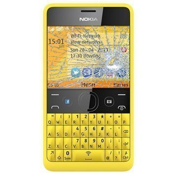 Nokia Asha 210 Kosketusnäytön Korjaus Keltainen