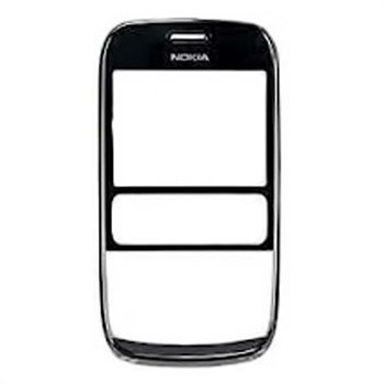 Nokia Asha 302 Front Cover Dark Grey