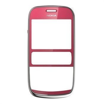 Nokia Asha 302 Front Cover Red