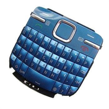 Nokia Asha 302 Näppäimistö QWERTY Sininen