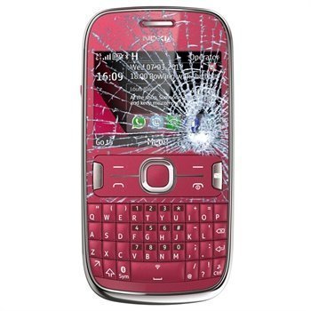 Nokia Asha 302 kosketusnäytön korjaus Harmaa