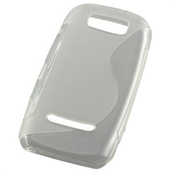 Nokia Asha 305 S-Curve TPU Case Transparent