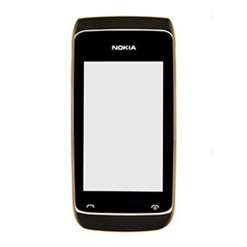 Nokia Asha 308 Front Cover Gold