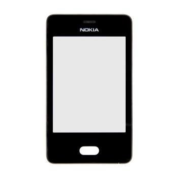 Nokia Asha 501 Etukansi Musta