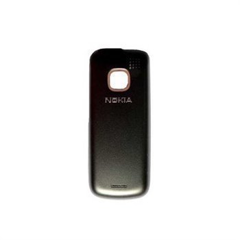 Nokia C2-00 Battery Cover Grey / Jet Black