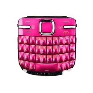 Nokia C3 Keypad QWERTY Hot Pink