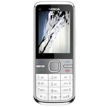 Nokia C5-00 5MP LCD-näytön Korjaus