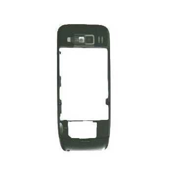 Nokia E52 Middle Housing Black Aluminium