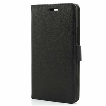 Nokia Lumia 1520 Wallet Nahkakotelo Musta