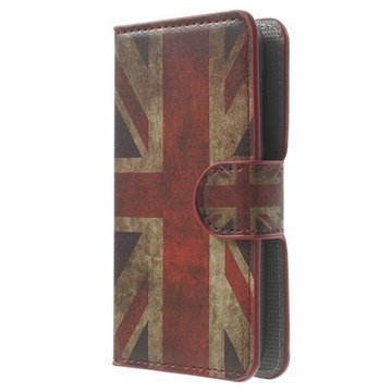 Nokia Lumia 530 Lumia 530 Dual Sim Wallet Nahkakotelo Union Jack