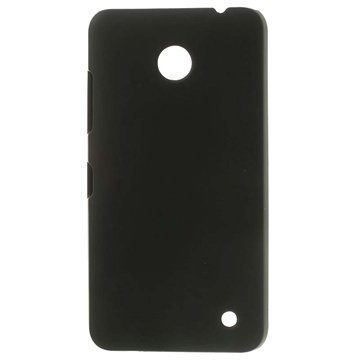 Nokia Lumia 630 Lumia 630 Dual SIM Kumipintainen Napsautuskotelo Musta