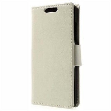 Nokia Lumia 630 Lumia 630 Dual SIM Wallet Nahkakotelo Valkoinen