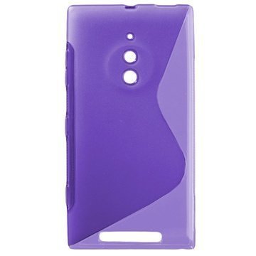 Nokia Lumia 830 S-Curve TPU-Kotelo Violetti