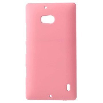 Nokia Lumia 930 Lumia Icon Kumipintainen Napsautuskotelo Pinkki