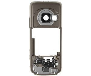 Nokia N73 Middle Housing Brown