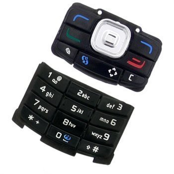 Nokia N80 Keypad Set Black