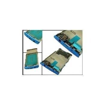 Nokia X3-02 Touch and Type Front Cover Petrol Blue