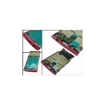 Nokia X3-02 Touch and Type Front Cover Pink