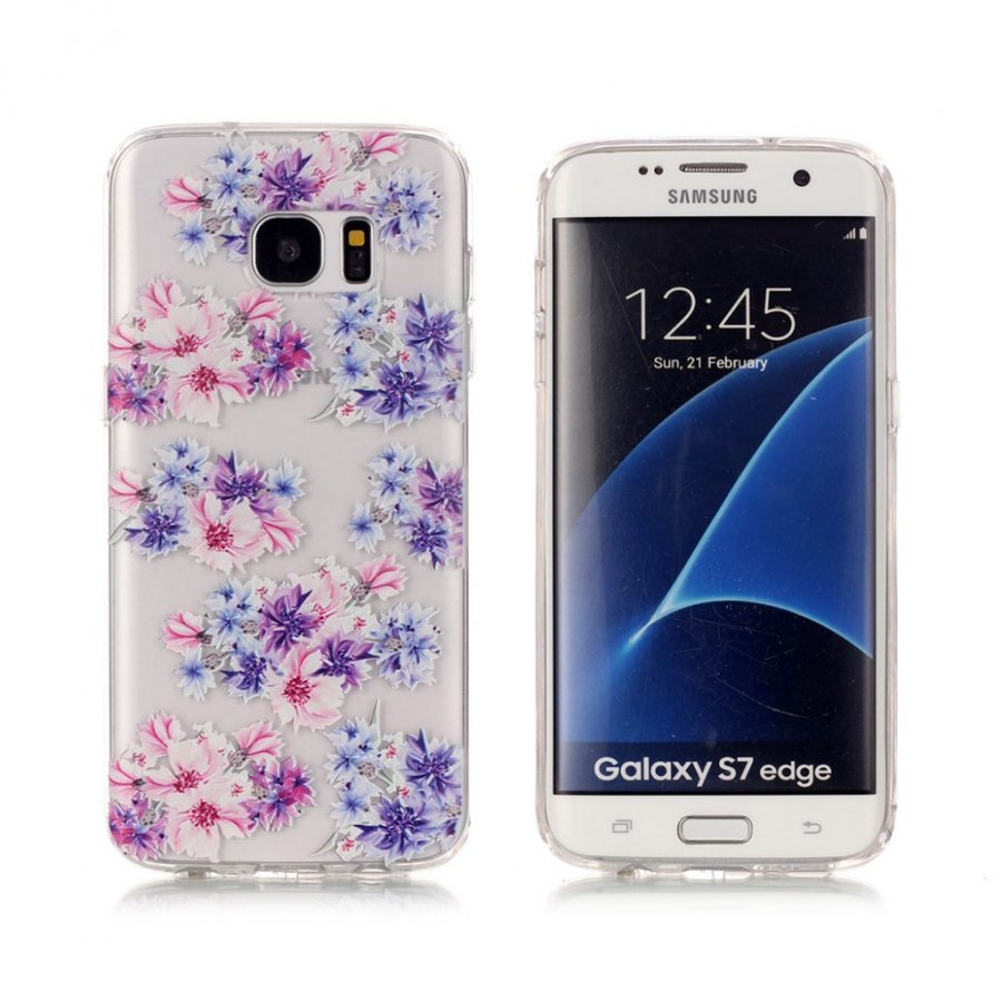 Nyström Samsung Galaxy S7 Edge Kuori Kukkivat Kukat