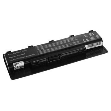 OTB Kannettavan Akku Asus N46 N56 N76 R401 R501 R701 5200mAh