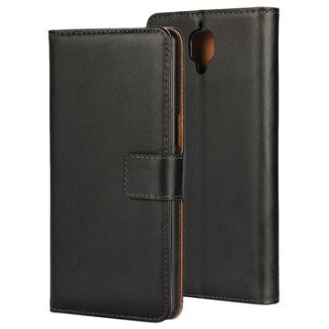 OnePlus 3/3T Slim Wallet Leather Case Black