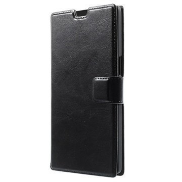 OnePlus One Slim Wallet Nahkakotelo Musta