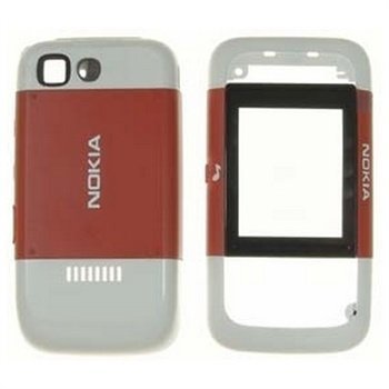 Original Nokia 5200 Replacement Housing Light Red