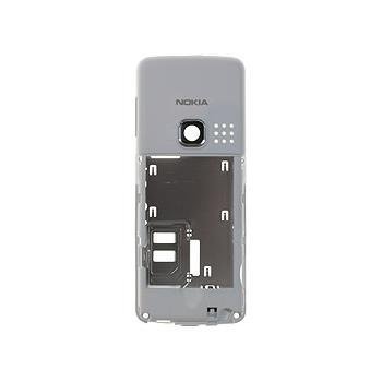 Original Nokia 6300 Middle Housing White