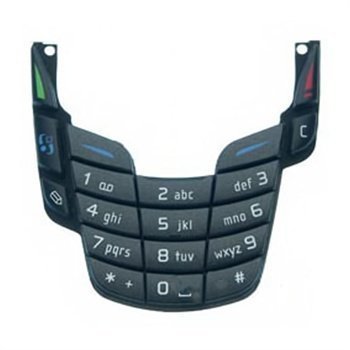 Original Nokia 6600 Keypad Pearl Black