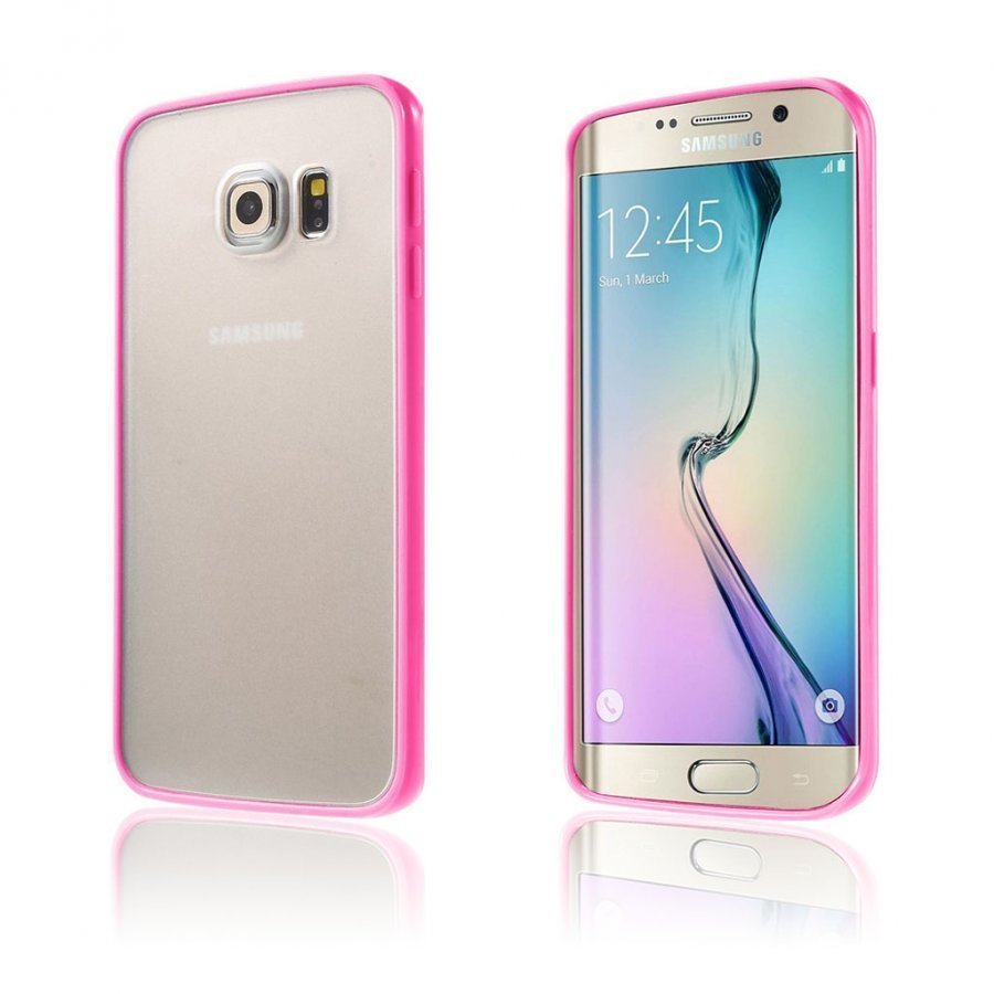 Paludan Samsung Galaxy S6 Edge Kuori Kuuma Pinkki