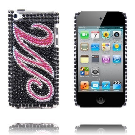 Paris Musta Pinkki M Ipod Touch 4 Blingbling Suojakuori