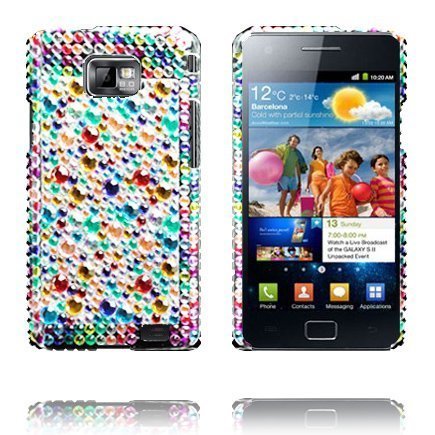 Paris Rainbow Stone Samsung Galaxy S2 Bling-Bling Suojakuori