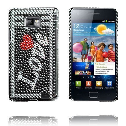 Paris Rakkaus Samsung Galaxy S2 Bling-Bling Suojakuori