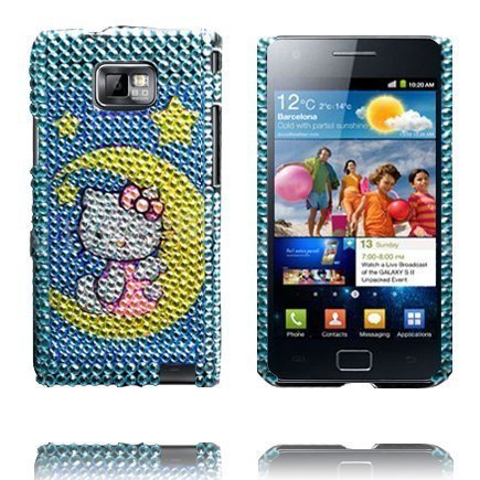 Paris Samsung Galaxy S2 Hello Kitty Bling-Bling Suojakuori