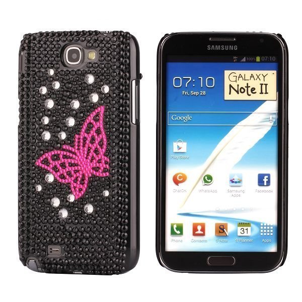 Paris Ver. 12 Samsung Galaxy Note 2 Bling Suojakuori