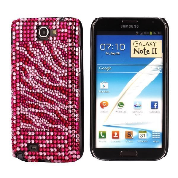 Paris Ver. 19 Samsung Galaxy Note 2 Bling Suojakuori