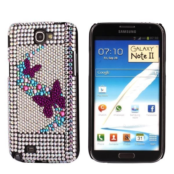 Paris Ver. 2 Samsung Galaxy Note 2 Bling Suojakuori