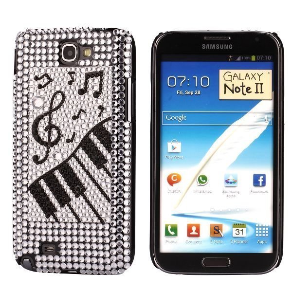 Paris Ver. 3 Samsung Galaxy Note 2 Bling Suojakuori