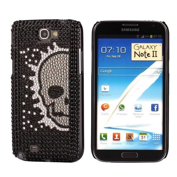 Paris Ver. 9 Samsung Galaxy Note 2 Bling Suojakuori