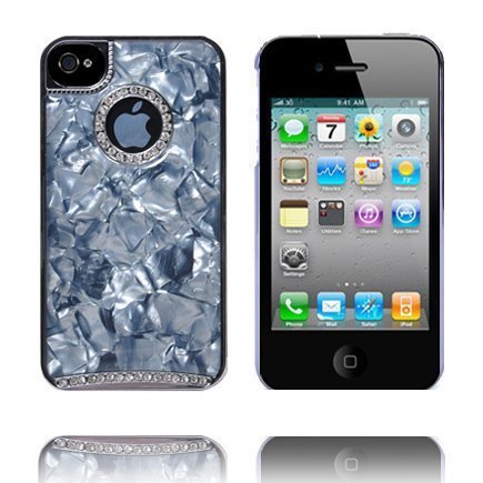 Pearls & Diamonds Harmaa Iphone 4s Suojakuori