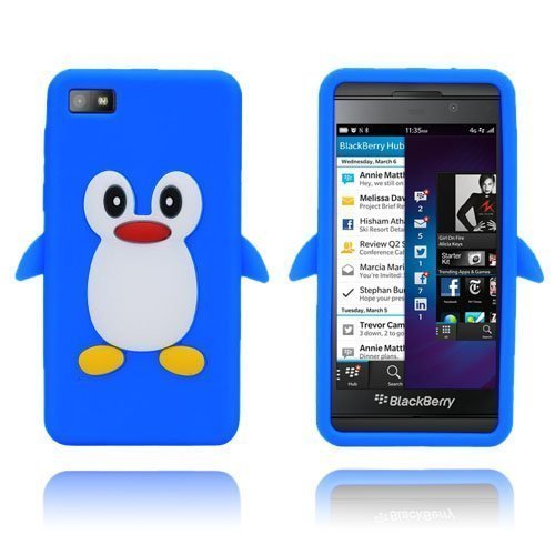 Penguin Sininen Blackberry Z10 Suojakuori