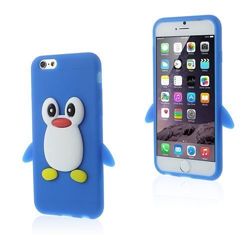 Penguin Tumma Sininen Iphone 6 Suojakuori